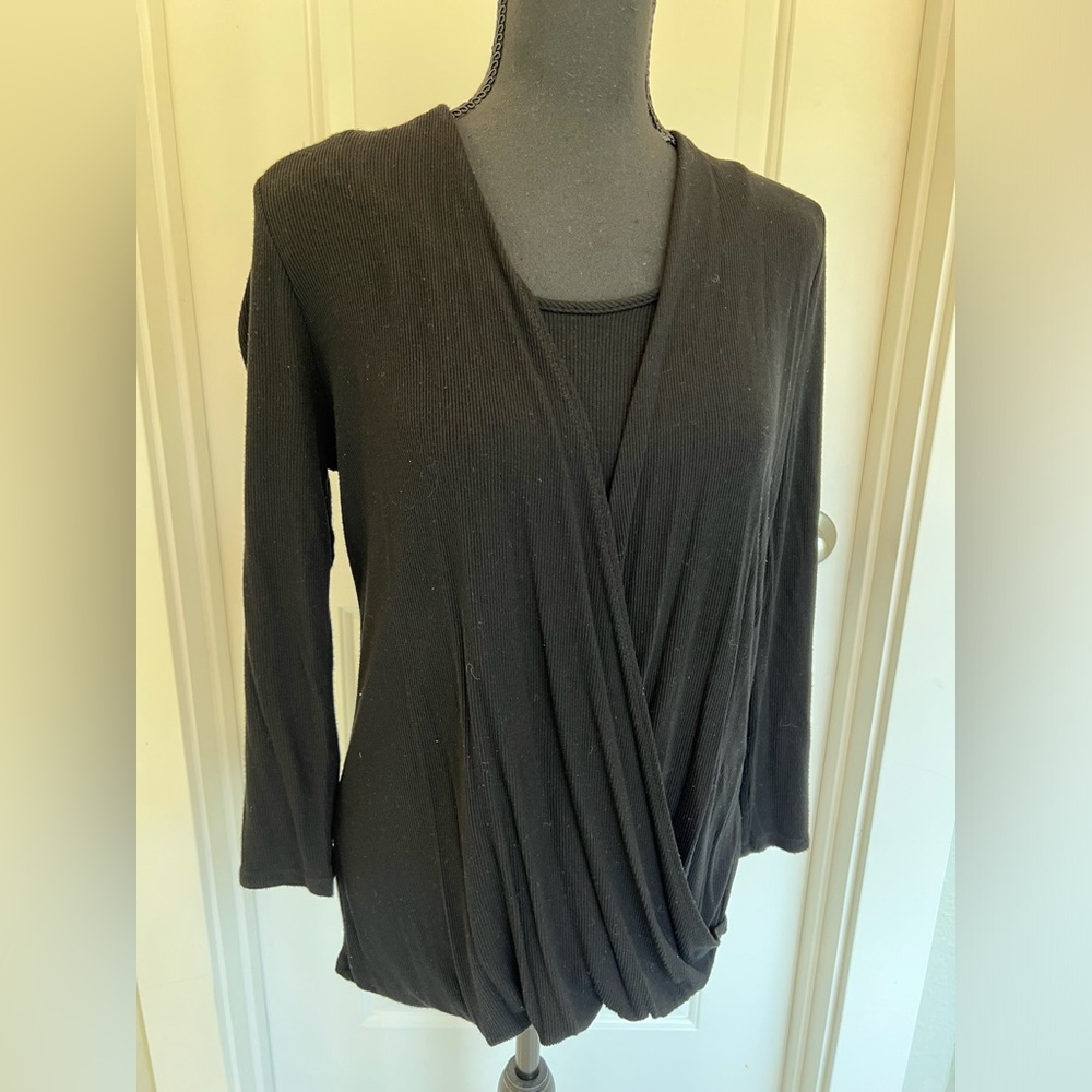Doris Front Drape Knot Top